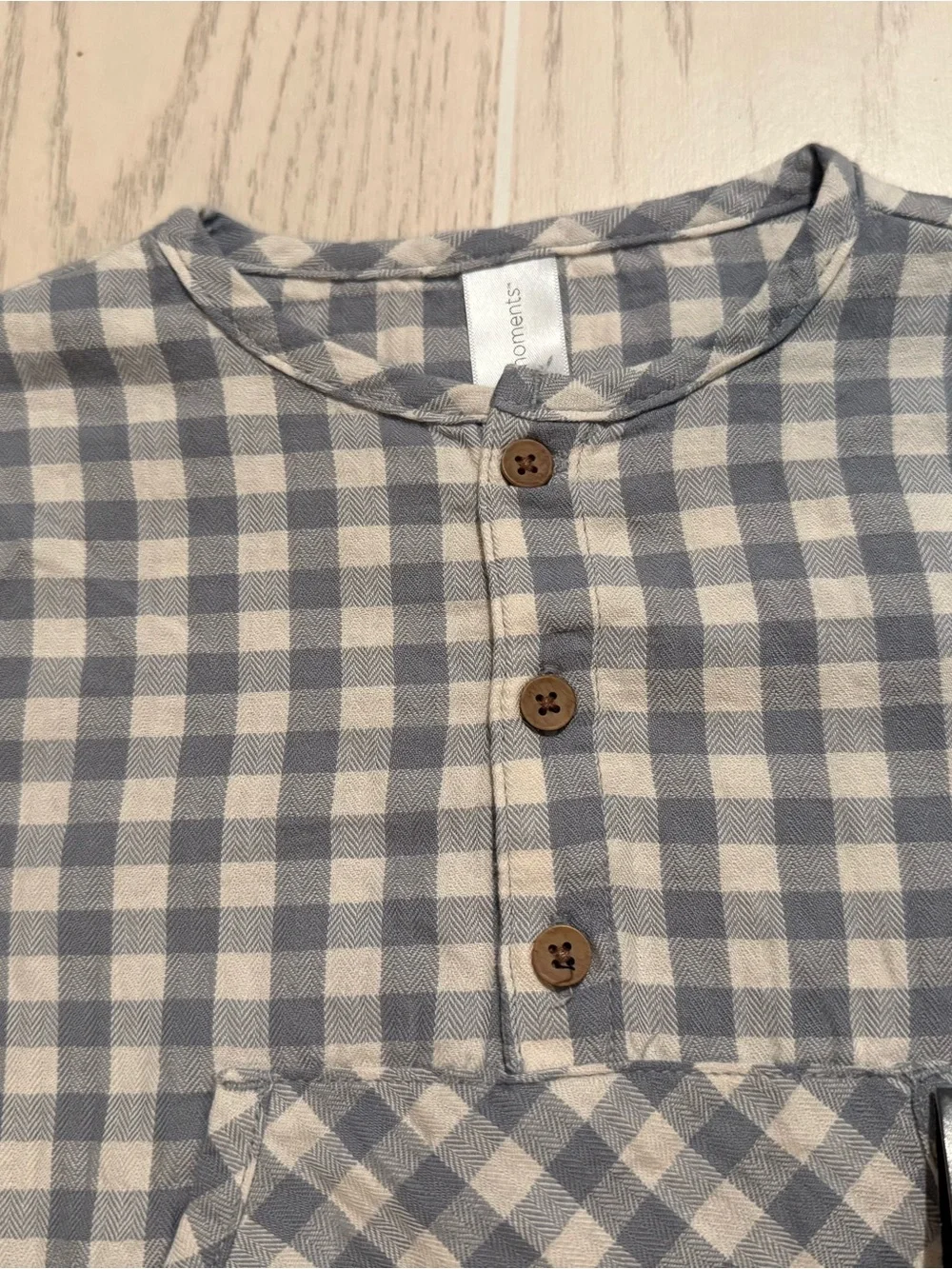 Modern Moments Gerber Baby Boy 18M Plaid Romper Bundle NWT‎